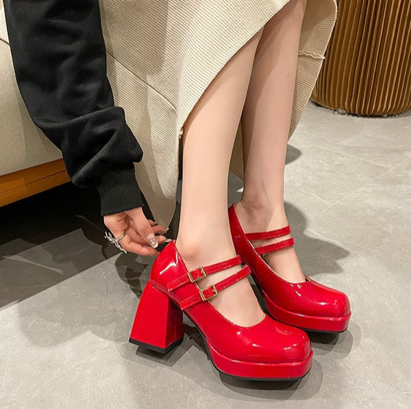 Summer Clothing Stores - 2025 New Lacquer Leather Women's Double