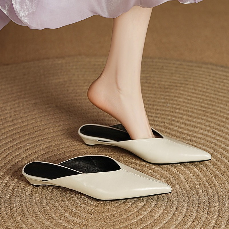 Summer Clothing Stores - Spring Summer Wedges Heel Women Mules
