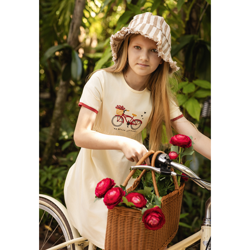 Ali Plus SS26 Printed Bike col - Summer Clothing Baby Girl ulasan dan harga