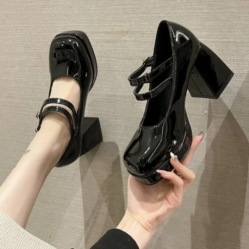 2025 New Lacquer Leather Women - Summer Clothing Stores ulasan dan harga