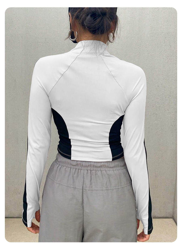 Yoga Clothes Stand Up Collar J - Summer Clothing Stores ulasan dan harga