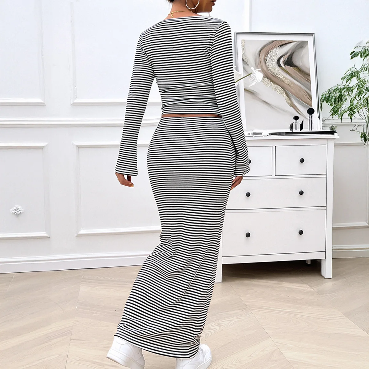 Versatile Long-sleeved T-shirt - Summer Clothing Wraps ulasan dan harga