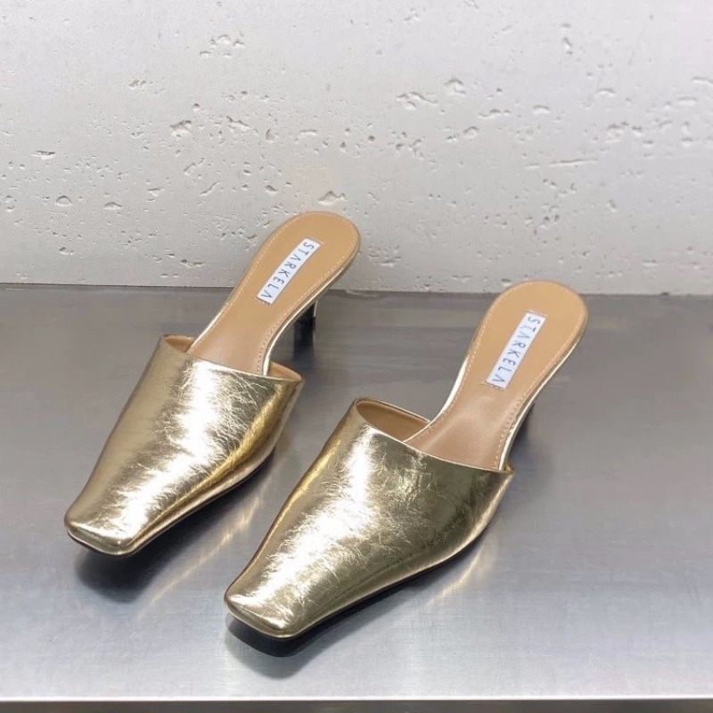 New Style Square Toe Slippers  - Summer Clothing Stores ulasan dan harga